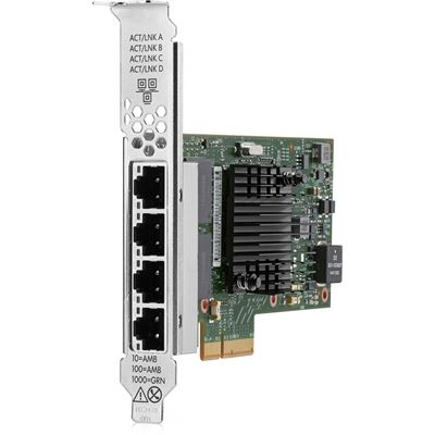 Cạc mạng vi tính HPE Intel I350-T4 Ethernet 1Gb 4-port BASE-T Adapter